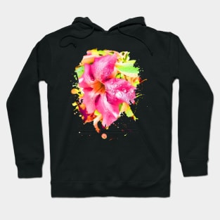 Splash Flower Hoodie